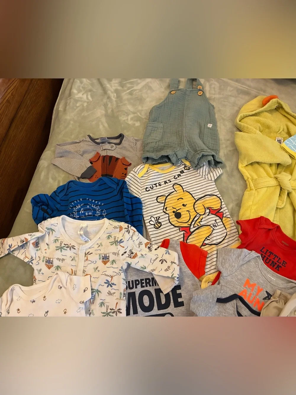 Mixed Baby Boy Clothing Bundle Sizes 6-12 Months 35 Pieces…